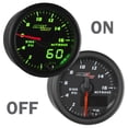thumbnail image 5 of MaxTow | Black & Green Double Vision Series Nitrous Pressure Gauge for Trucks, 5 of 6