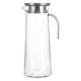 thumbnail image 1 of GOOHOCHY Jarra de agua transparente, jarra de acrílico, jarra para bebidas de cocina, jarra para beber con tapa, 1 of 7