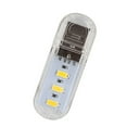 thumbnail image 4 of Cateissary Luz nocturna 3 LED 500mA 200LM 3000K/7000K Interfaz USB Computadoras portátiles para interiores Banco de energía Lámpara de noche Electrónica, 4 of 6
