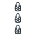 thumbnail image 1 of VONKY 1/2/3/5 Climbing Pulley Rescuing Hauling Rigging Pulleys Pulley Equip Micro Black 3PCS, 1 of 6