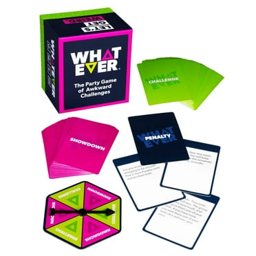 WHATEVER: The Awkward and Embarrassing Adult Party Card Game  For Group Game Night, Birthday Parties, Bachelorette Parties and More