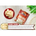 thumbnail image 2 of Rani Cham Cham (Oval-shaped Bengali Sweet) 35.3oz (2.2lbs) 1kg, Pack of 6, Approximately 14 pieces, Easy Open Lid ~ Ready to eat | Gluten Free | Non-GMO | Kosher | Indian Origin, 2 of 10