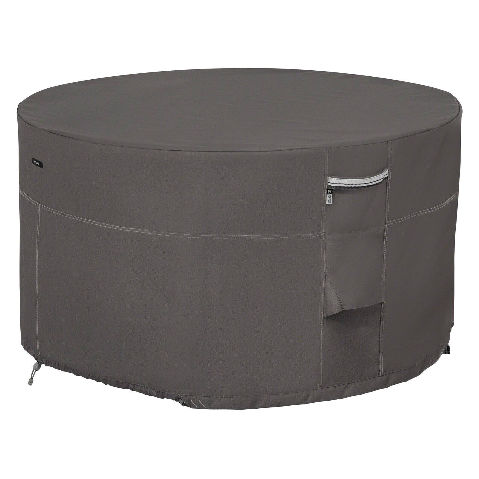 Classic Accessories Ravenna Water Resistant 42 Inch Round Fire Pit Table Cover Walmart Com Walmart Com