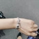 thumbnail image 4 of Pulsera Pandora Chapada En Plata S925 Corona Diamante Clásica Serpiente Hueso Cadena Básica Exquisita Joyería Regalo, 4 of 4