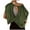 Womens Clothing Army Green, variant on Women Open Back Tops Workout Backless Tee Casual Athletic Shirts Short Sleeve Oversized Gym T Shirt