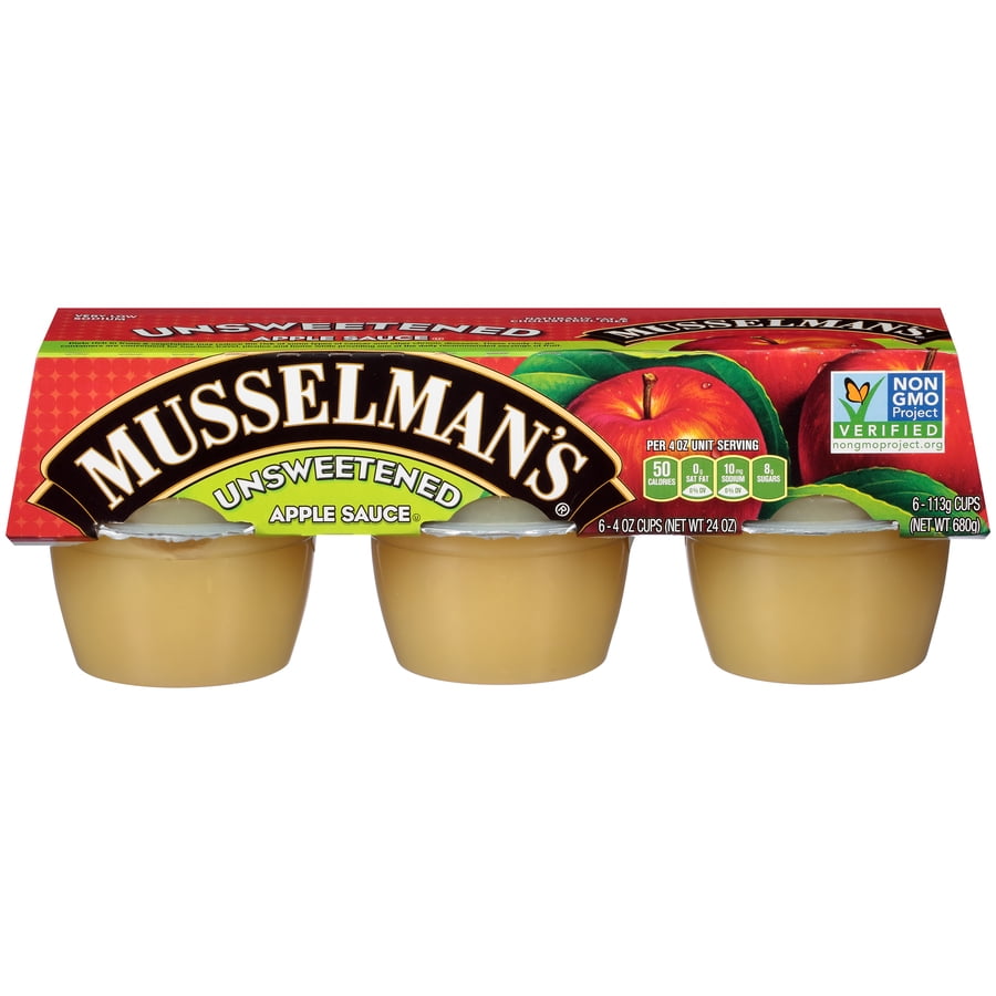 Musselman's Unsweetened Applesauce 64 oz. Cups