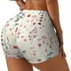 thumbnail image 1 of Fotbe Wildflower Watercolor 3 Shorts Sin Costuras – Shorts Deportivos de Cintura Alta para Mujer, Elásticos para Gimnasio, Yoga, Running o Ciclismo-X-Large, 1 of 8