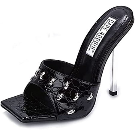 

CAPE ROBBIN Female TENNON BLACK SIZE 8.5