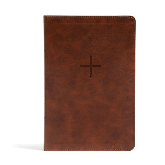 CSB Every Day with Jesus Daily Bible, Brown LeatherTouch (Hardcover)