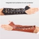 thumbnail image 3 of Soidarity Protector de brazo Protector anticolisión Seguridad Deporte Herramienta de protección Guardias Compresión Accesorio de fitness Ajustable tiro y tiro con Marrón Soidarity OD031667-02B, 3 of 6