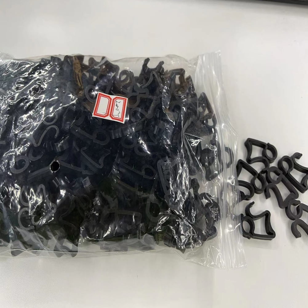 Mulanimo 200pcs Sshaped Light Hanger Hooks Christmas Gutter Light