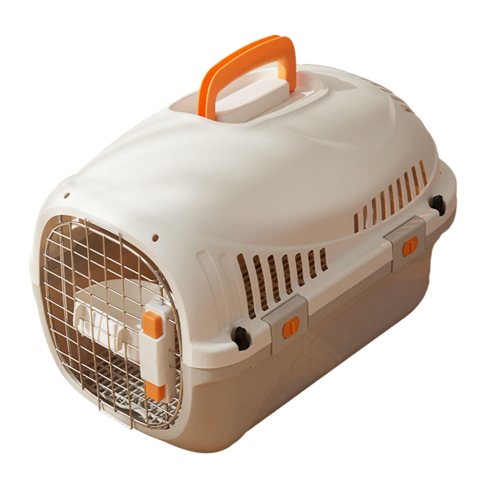 Toysmith Dog Carrier Pet Travel Carrier Ventilation Small Animal Carrier Dog Crate Dog Kenne for Cat Kitten Pet Store Carrying Walking A