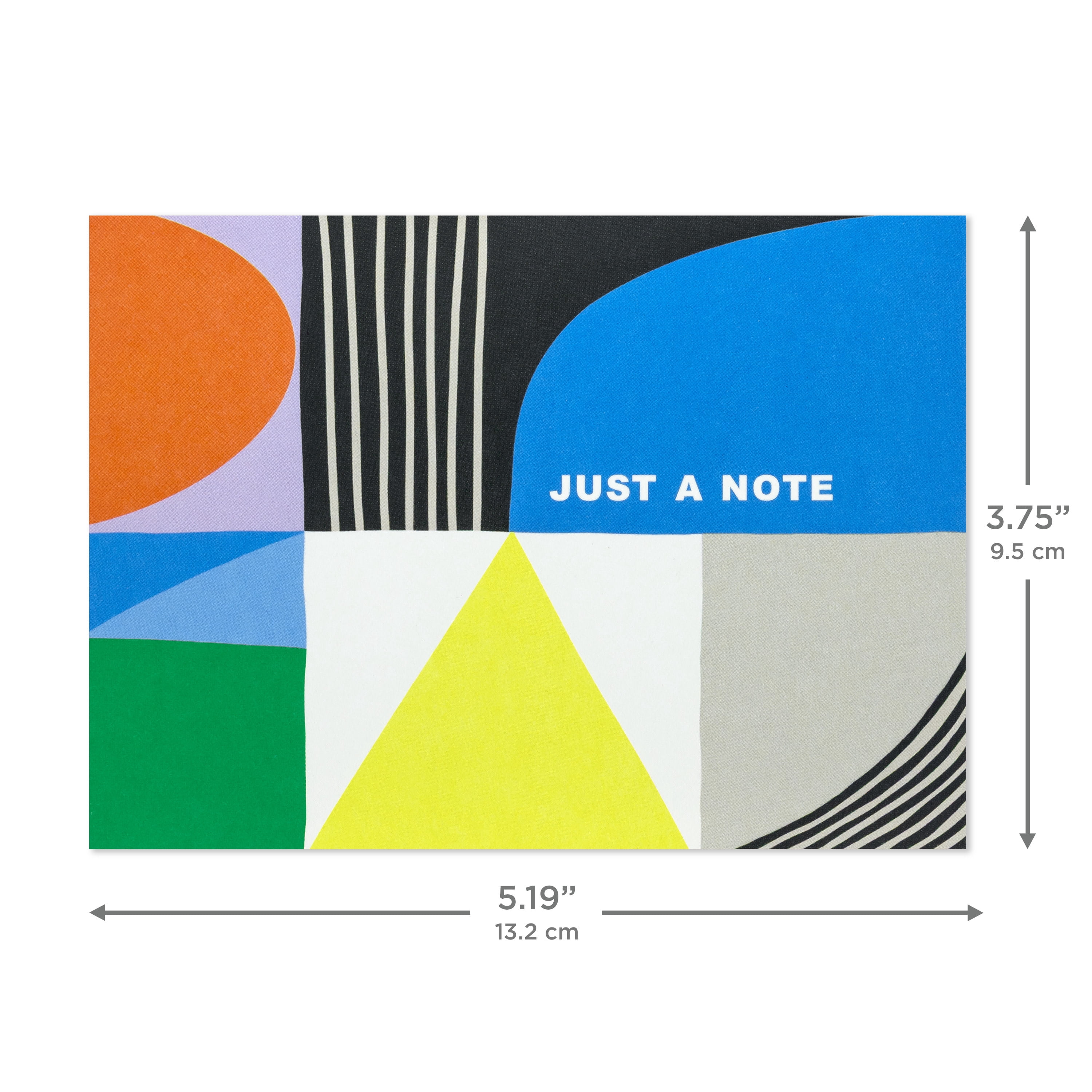 Hallmark Blank Notes (Just a Note Geometric), Pack of 20