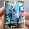 thumbnail image 3 of 10000HP Charizard Vmax Cards Metal English Card Arceus GX Vstar V Golden Limited Kids Gift Game Battle Collection Cards, 3 of 5