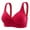 Red, variant on skpabo Push Up Bra Corset Bra Women's Thin Section Of Non-Steel Ring Gathered Breathable Underwear Daily Bra for Holiday Outgoing