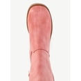 thumbnail image 6 of No Boundaries Faux Leather Tall Riding Boots, Women's (Wide Width Available), 6 of 8