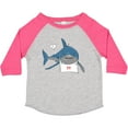 thumbnail image 3 of Inktastic Shark Dinner Boys or Girls Toddler T-Shirt, 3 of 5