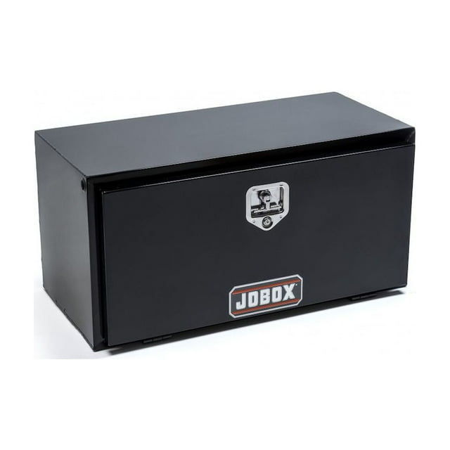 Delta Consolidated Tool Box 791982 Jobox; Underbed; Single Door; Powder Coated; Black; Steel