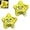 2pcs Yellow, variant on Angry Star Plush Moving, Angry Starfish Toy, Angry Star Face Plush, Angry Star Car Plush, Moving Star Plush, Shooting Star Plushies Toy, Star Plush Hanging Toy, Fun Toy(Pink 1pack)