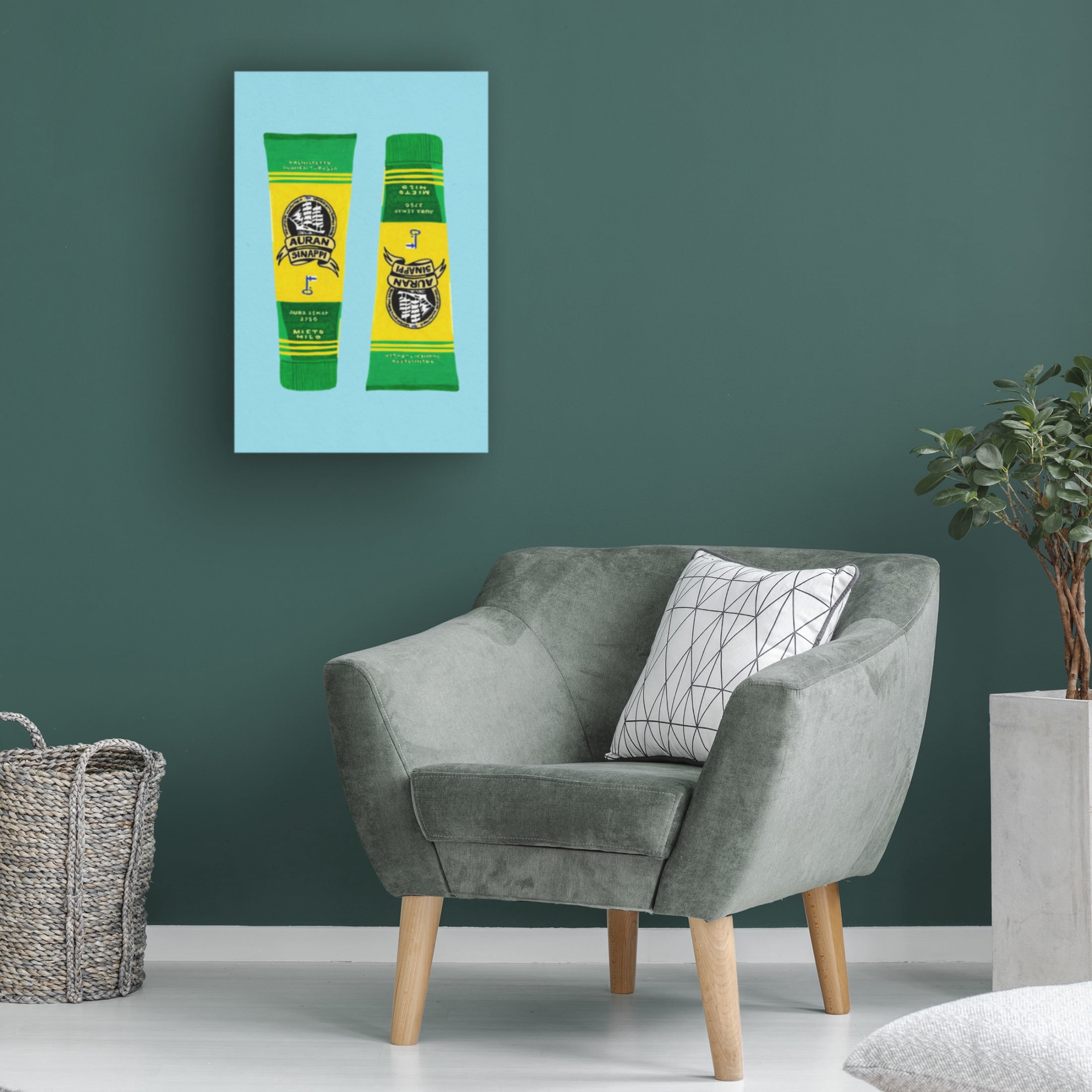 Trademark Fine Art Studio Mandariini Sinappi Canvas Wall Art