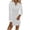 White, variant on Graduation Party Dress Vintage Velvet Dress for Women Trendy Casual Dressy Long Sleeve Button V Neck Lapel Dresses Holiday Evening Party Gowns White M