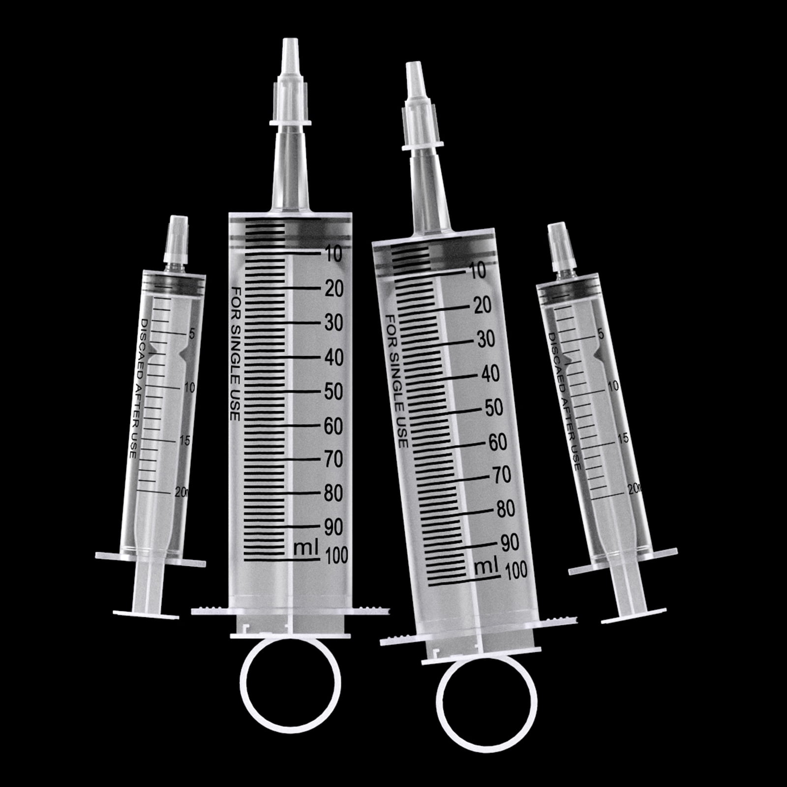 Romed Lot de 100 seringues stériles à usage unique 2-3 ml