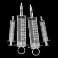 3 Pack 100ML Large Syringe and 2 Pack 20ML Plastic Syringes with Tip