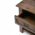 thumbnail image 6 of Home Square 2 Piece Wood End Table Set in Distressed Charcoal Brown, 6 of 9