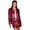 Red, variant on Arlun Womens 2 Piece Carnival Sequins Skirt Sets Lapel Collar Long Sleeves Lightweight Cardigan Blazer Jacket and Short Pencil Skirt Fashion Party Holiday Outfits Silver XS