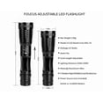 Super Bright 1200LM Tactical LED Flashlight – Military Grade, Adjustable Focus, High/Low/Strobe, Aluminum