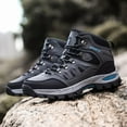 thumbnail image 5 of Mens Hiking Boots Non-Slip Outdoor Mid Top Ankle Boot Breathable Hiker Camping Trekking Shoes, 5 of 15