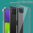 thumbnail image 3 of Funda de TPU suave y parachoques de airbag yuxing con protector de pantalla para Galaxy A22 5G, 3 of 5