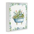 thumbnail image 4 of Stupell Industries Botanical Bath Tub Typography Painting White Framed Art Print Wall Art, 24 x 24, 4 of 10