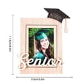 thumbnail image 4 of 2026 Graduation Tassel Photo Frame for Pictures, Wooden Inspirational Graduation Picture Frame Class of 2026 Shadow Box Graduate Gift for Friend Party Decoration, 4 of 8