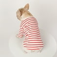 thumbnail image 3 of Christmas Dog Pajamas Santa Dog Pjs Soft Velvet Material Dog Onesie Holiday for Small Medium Dogs, 3 of 8