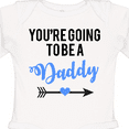 thumbnail image 4 of Inktastic you're going to be a daddy blue Boys or Girls Long Sleeve Baby Bodysuit, 4 of 5
