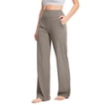 thumbnail image 2 of Pantalones Talovee de Pierna Ancha, Cintura Alta, Elásticos, con Bolsillos Talla XL, 2 of 5