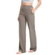 thumbnail image 2 of Pantalones de Yoga Talovee para Mujer con Pierna Ancha y Cintura Alta en Color Topo, Talla L, 2 of 5