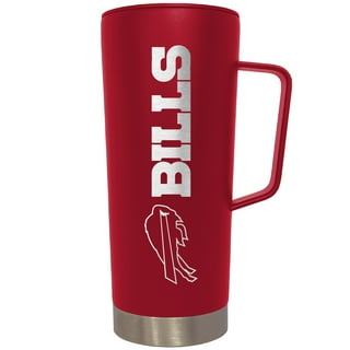 Rico Industries NFL Football Buffalo Bills Royal Blue Personalized 16 oz  Team Color Laser Engraved Speckled Ceramic Coffee Mug