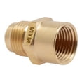 thumbnail image 3 of niple campana 3/8 x 3/8 de pulgada dorado iusa, 3 of 4