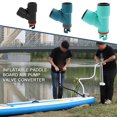 thumbnail image 3 of Inflatable Paddle Board Air Pump Converter Replacing Connector Canoe Water Sports Conversion Adaptor Outdoor Drifting Green, 3 of 9