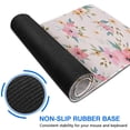 thumbnail image 6 of Long Mouse Pads for Desk,Pioneer Flower Floral Print Pattern Desk Mats on Top Of Desks, Desk Mouse Pad Extra Large with 3mm Non-Slip Base and Stitched Edge for Gaming,Office,Work,Home 31.5"x11.8", 6 of 6