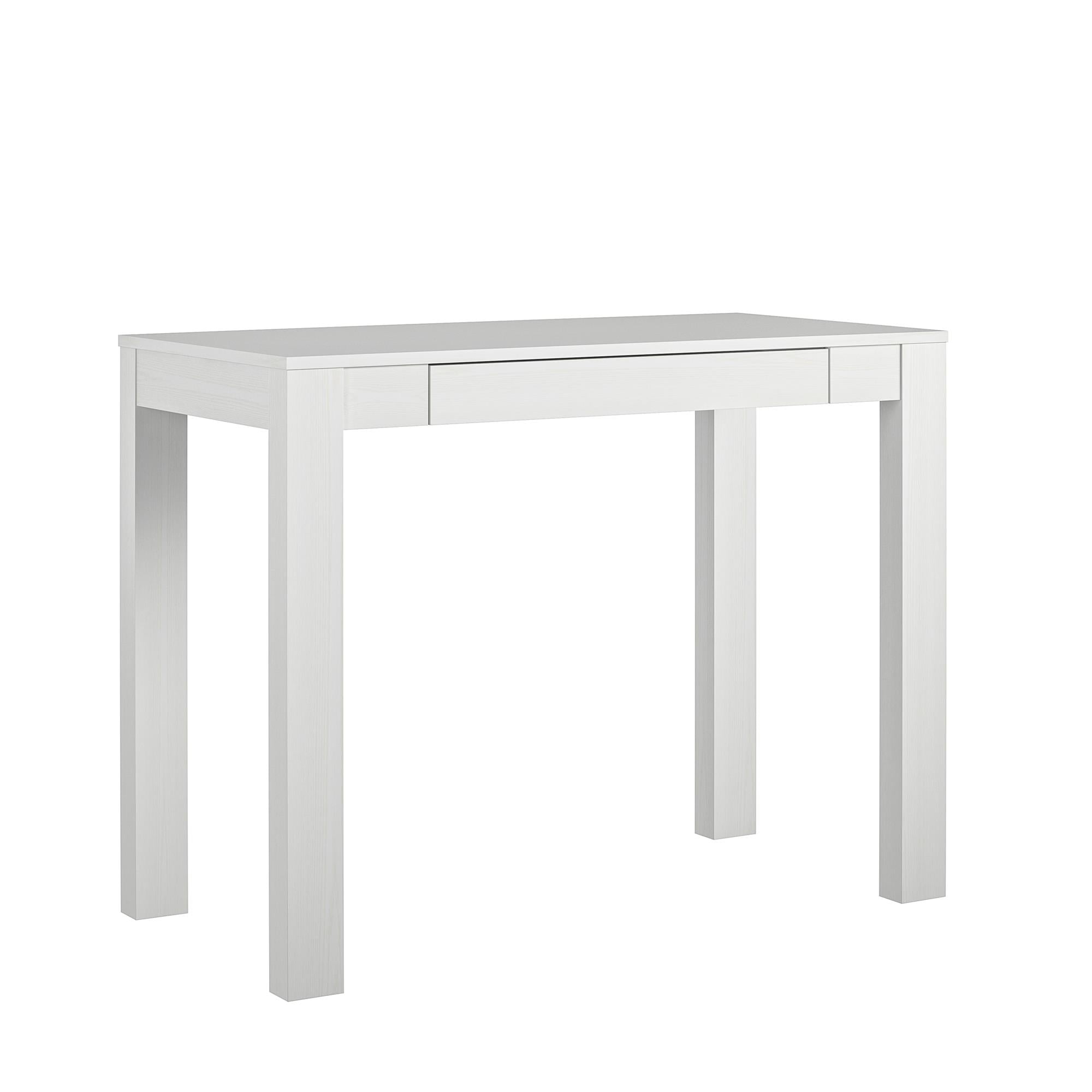 Mainstays Parsons Desk, White Laminated MDF - 3