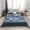 Blue, variant on 100% Cotton Thermal Blanket, Twin Size Breathable Bed Throw, Lightweight All-Season Blanket for Couch and Bed ( Blue )