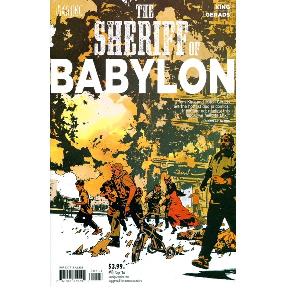Sheriff Of Babylon, The #8 VF ; DC Comic Book