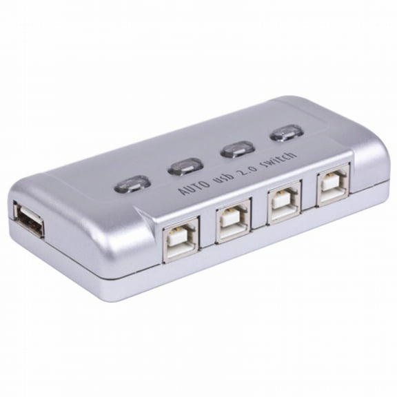 SANOXY USB 2.0 Printer Auto Sharing Switch (4-Port)
