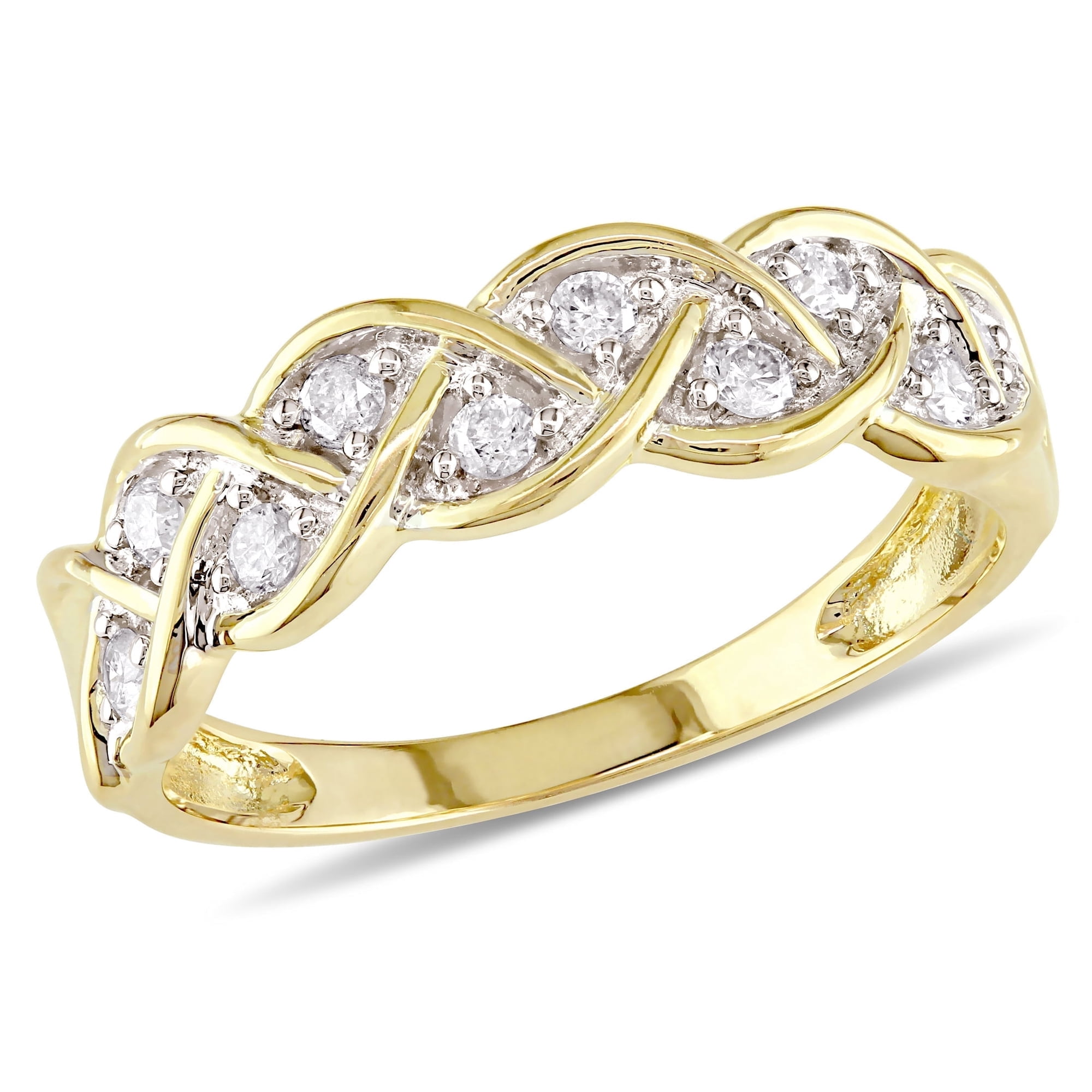 Everly Women's Diamond 10k Yellow Gold Ring