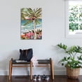 thumbnail image 3 of Art.com Palm Tree Wimsy II Stretched Canvas Print Wall Art by Karen Fields, 24" x 36", 3 of 4