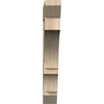 thumbnail image 2 of Ekena Millwork 6"W x 42"D x 42"H Balboa Slat Rough Sawn Bracket, Douglas Fir, 2 of 4