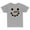 Heather Grey, variant on TeesAndTankYou Snowman Face Toddler Kids T-Shirt 2T Heather Grey